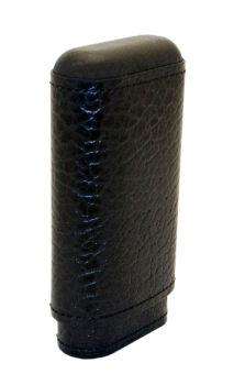 Zigarrenetui "3er Robusto" Oxford schwarz